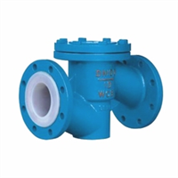 升降式衬氟止回阀